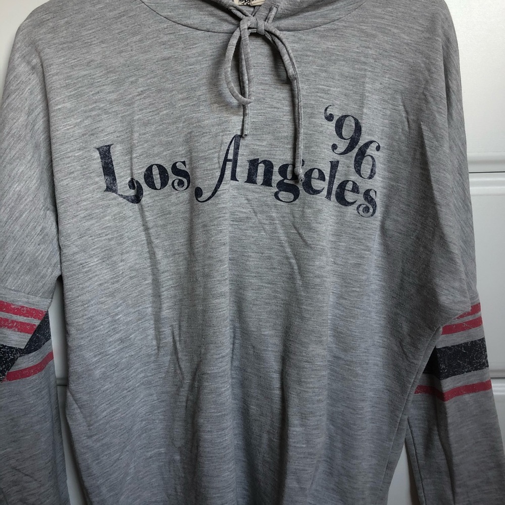 Thin Grey Hoodie